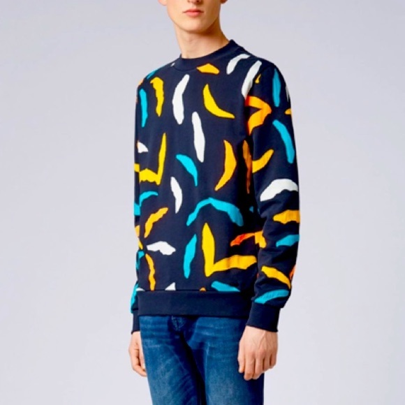 HUGO BOSS Palm Sweatshirt - Picture 1 of 12
